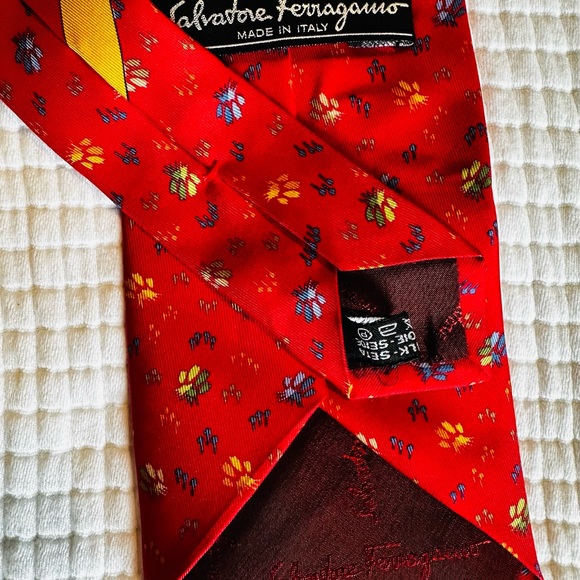 Salvatore Ferragamo Silk Tie - Picture 3 of 4